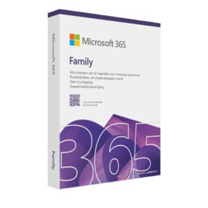 Microsoft 365 Family | 6 Gebruikers | 1 Jaar